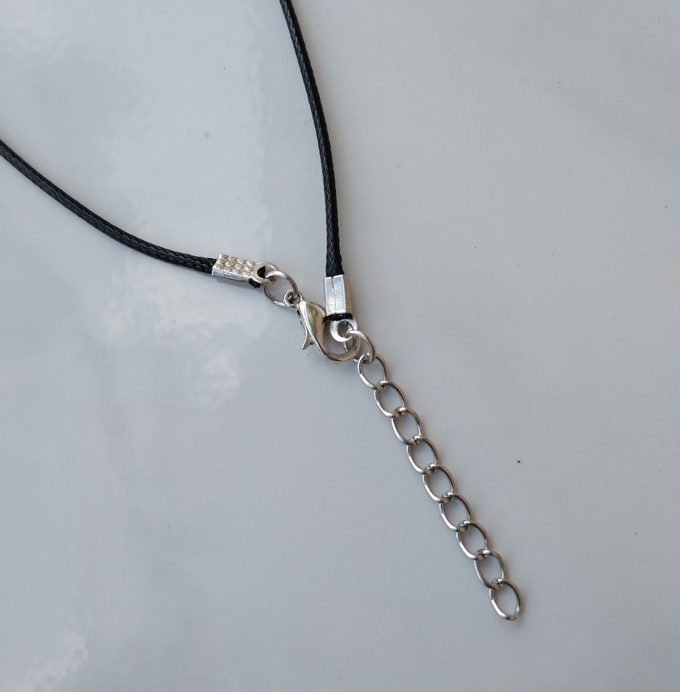 Milky Quartz(Opal) Crystal Natural Stone Necklace - Picture 4 of 5